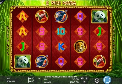 Ігровий автомат з реальним виведенням грошей - Rich Panda Ігровий автомат з реальним виведенням грошей - Rich Pand