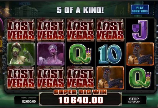 Онлайн автомат Lost Vegas - випадання великого виграшу Онлайн автомат Lost Vegas - випадання великого виграшу