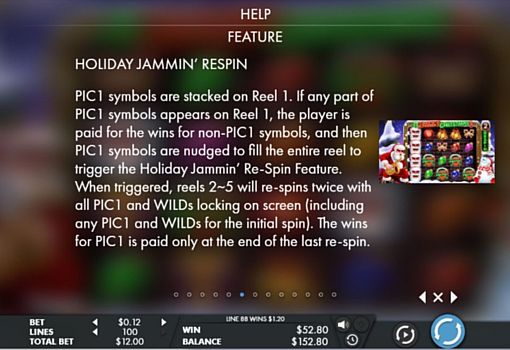 Онлайн слот Jazzy Christmas - правила респінів Правила респінів в онлайн слоті Jazzy Christmas