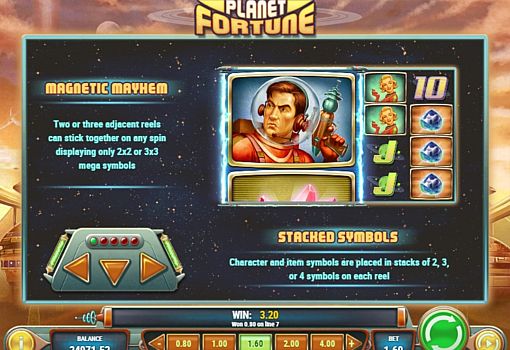 Онлайн слот Planet Fortune - игровий бонус Ігровий бонус в онлайн слоті Planet Fortune