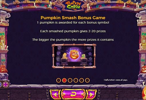 Слот Pumpkin Smash - бонусна гра Бонусна гра в слоті Pumpkin Smash